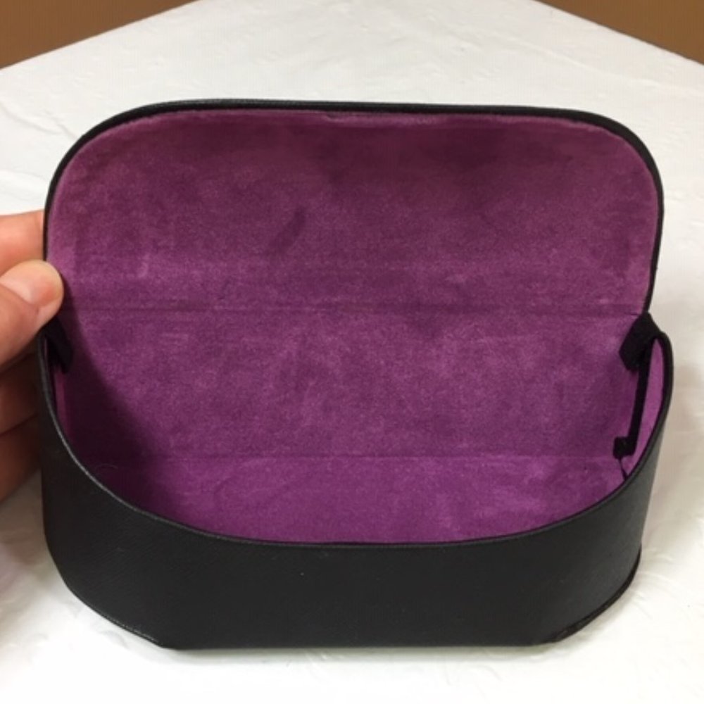 LAFONT PARIS Large Black Hard Shell SUNGLASSES/EYEGLASS CASE - Picture 2 of 5